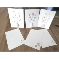 Kaartpin Boeketje Hartjes